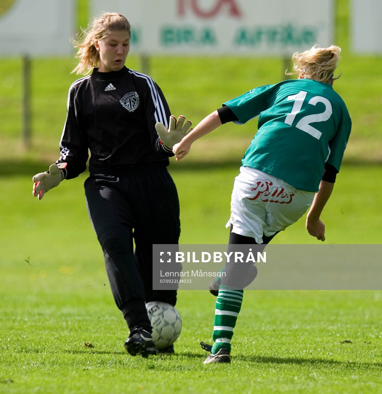 Fotboll, dam, småklubb, Brösarp - Gärsnäs