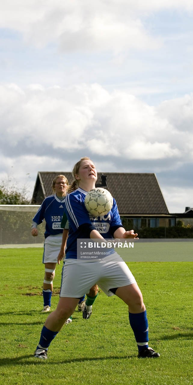 Fotboll, dam, småklubb, Brösarp - Gärsnäs