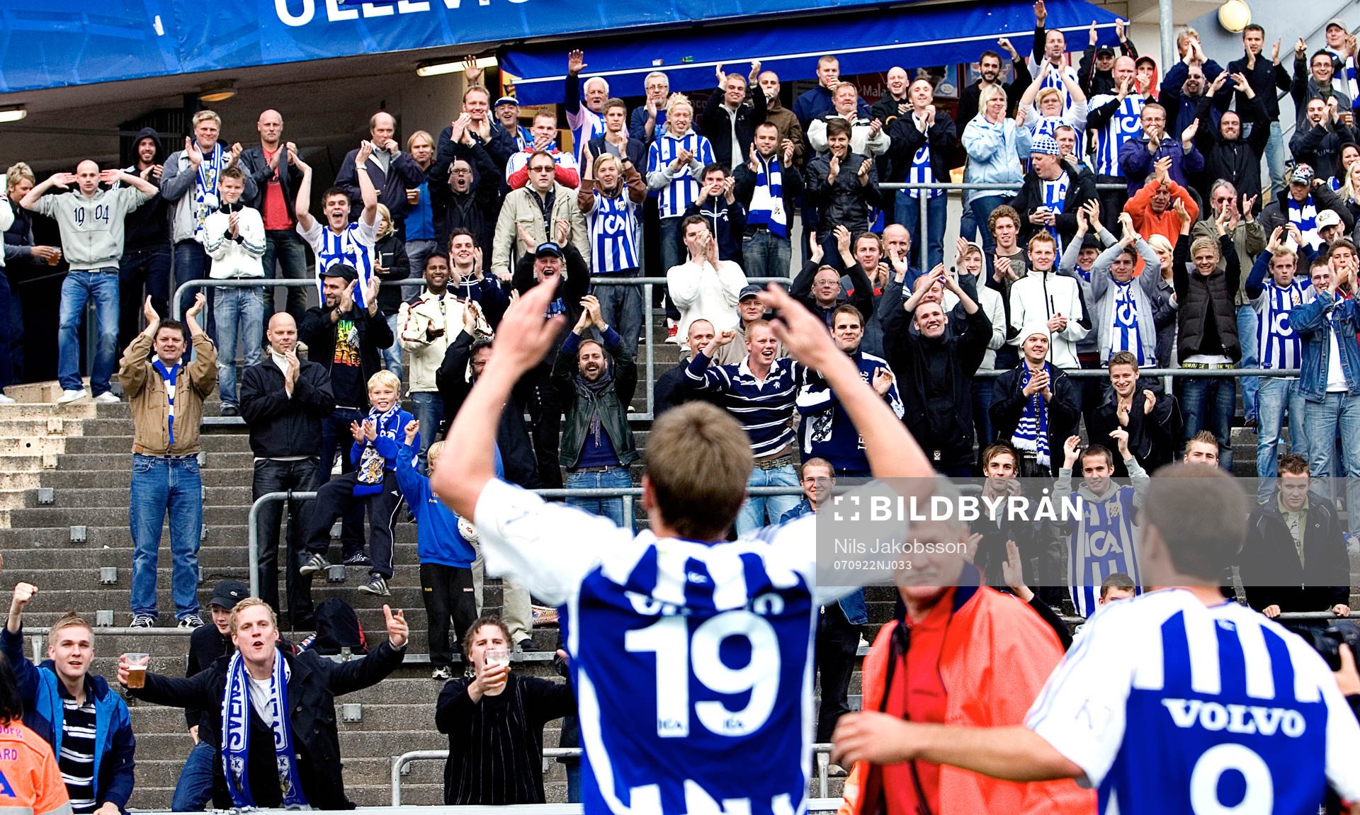 Pontus Wernbloom, Göteborg, jubel