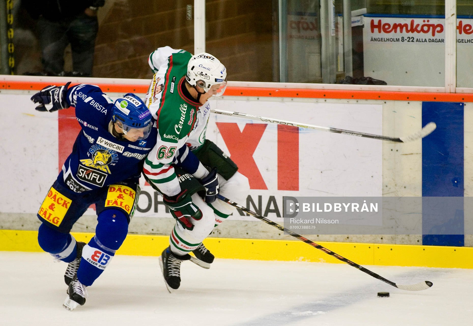 David Striz, Sundsvall och Andreé Persson, Rögle
