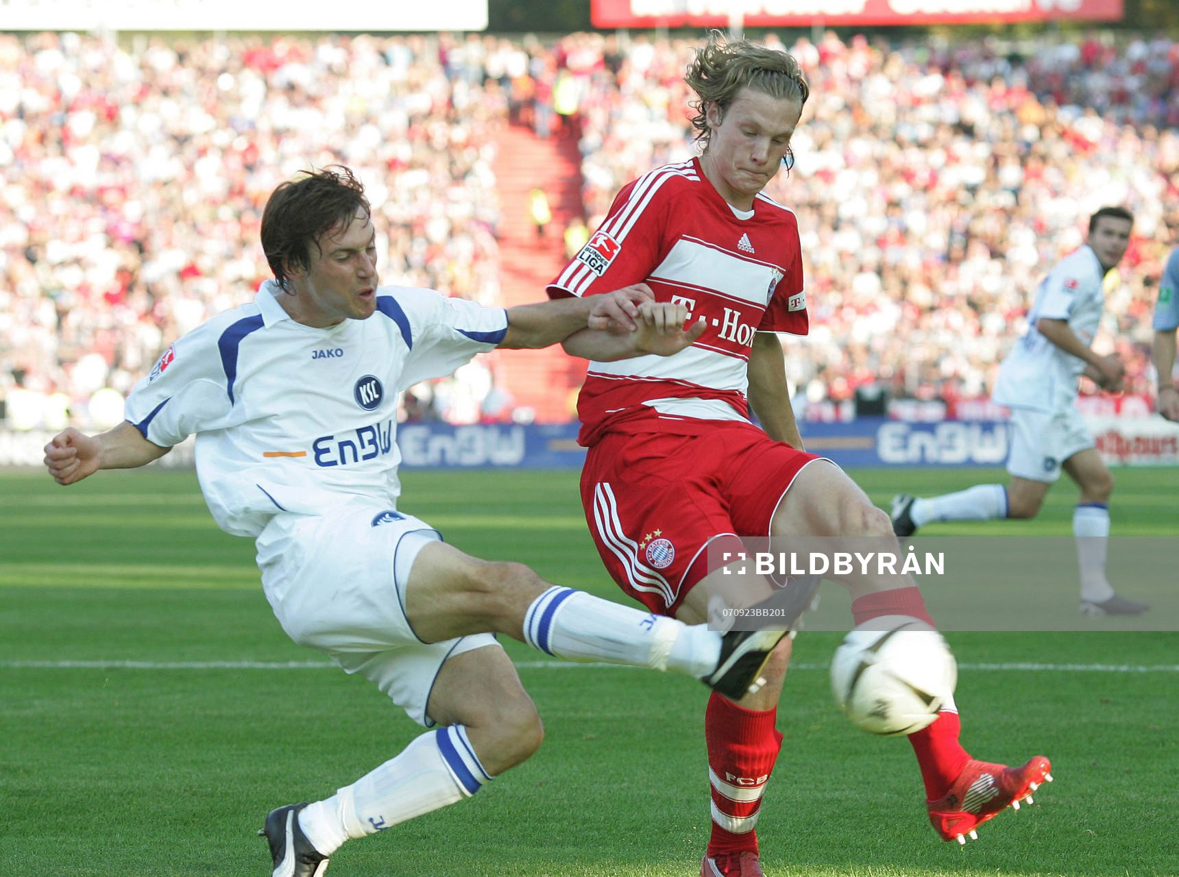 Fotboll, Bundesliga, Tysk liga, Karlsruher SC - Bayern