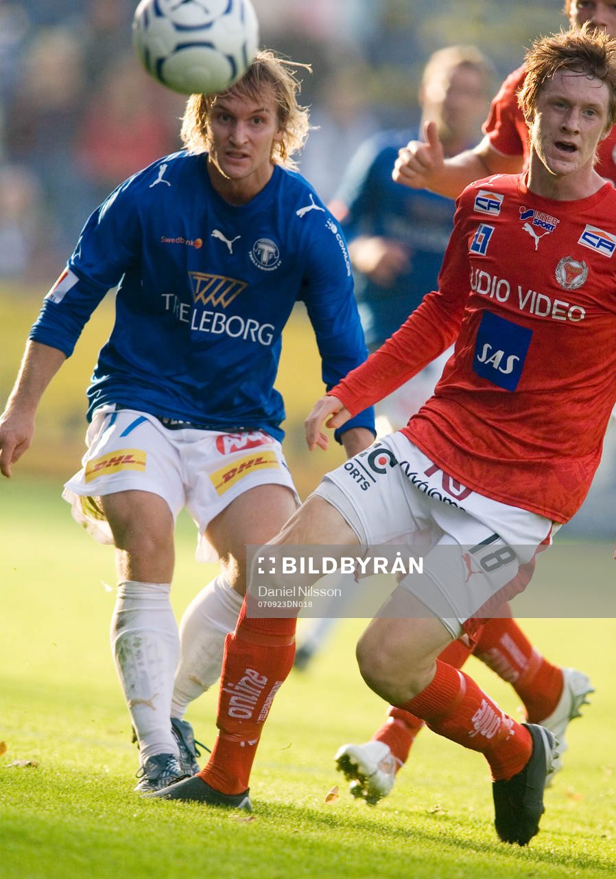 Thommie Persson, Trelleborg och Rasmus Elm, Kalmar