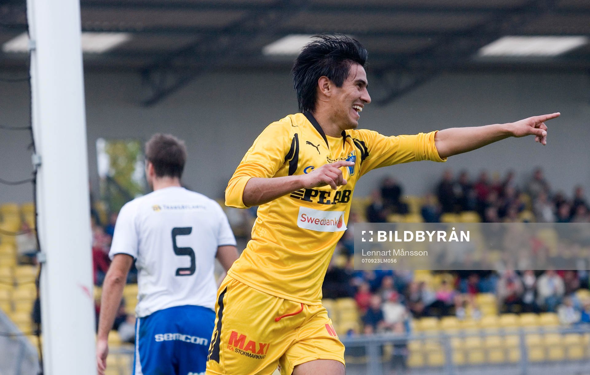  2-0, Antonio Rojas. Det pekar mot superettan.