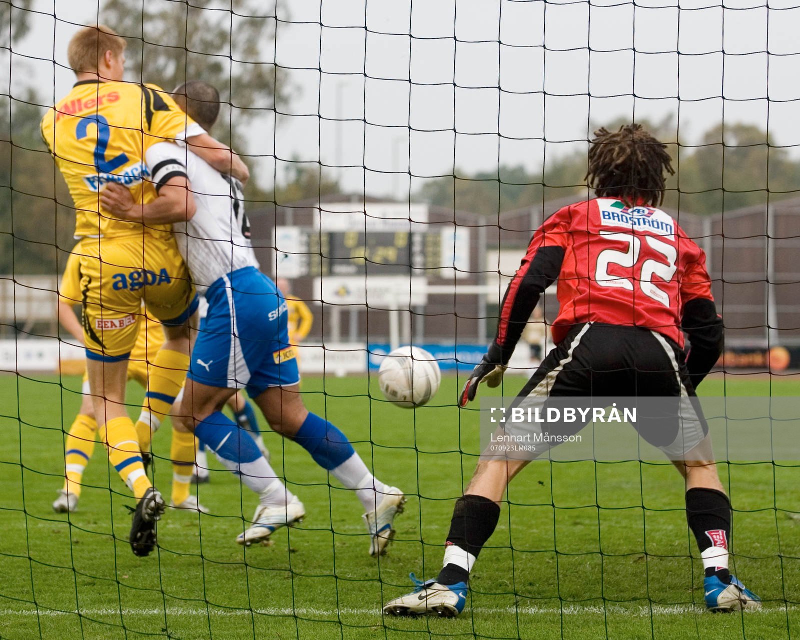 David Thylén, målvakt och Fernando Fuentes, Skärhamn.