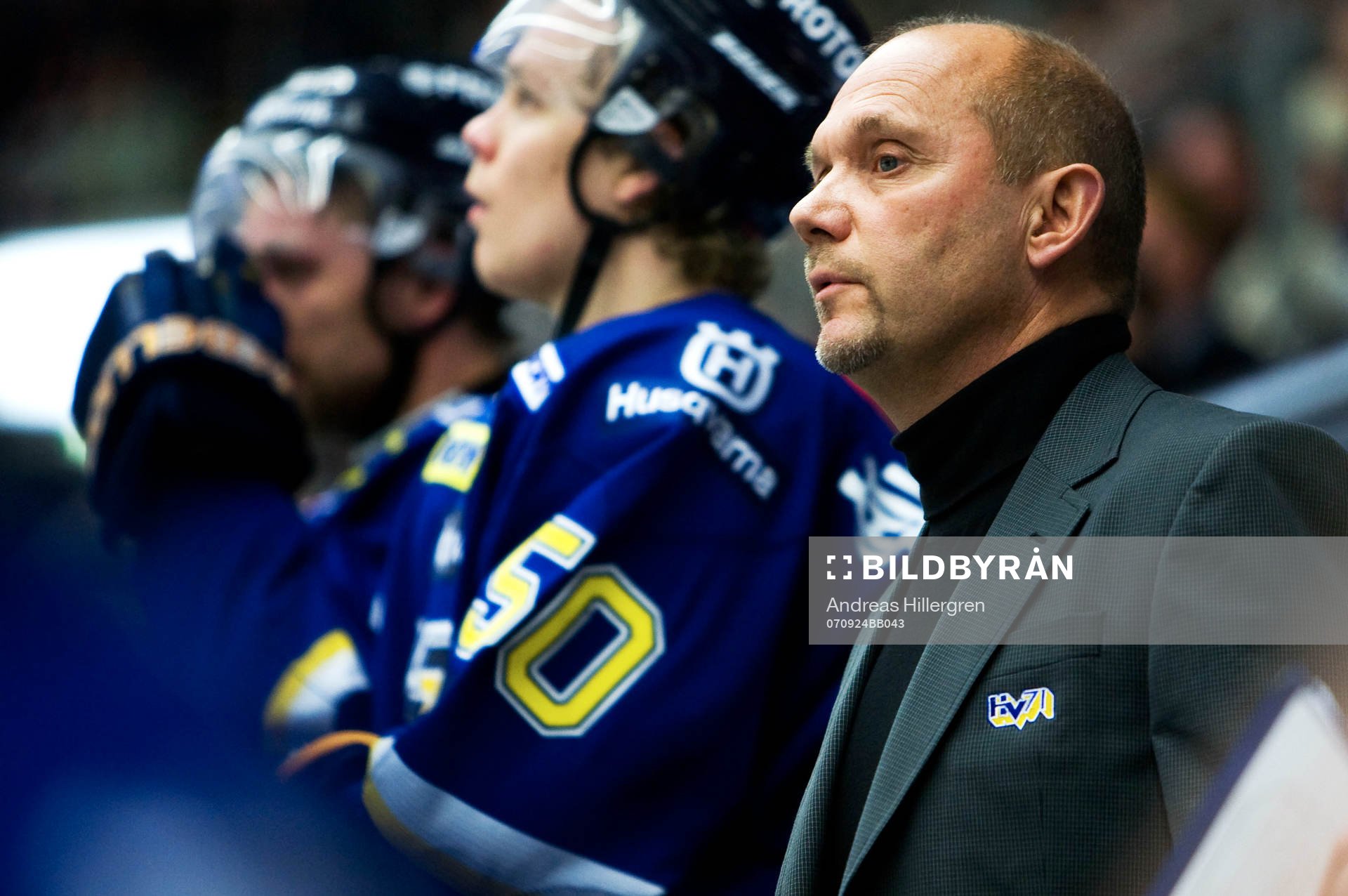 Kent Johansson, tränare, HV71