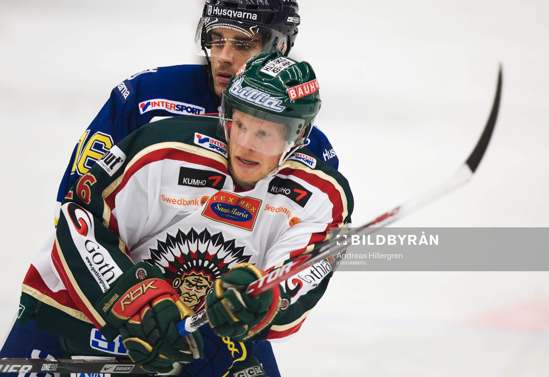 Jonas Johansson, HV71 och Toni Söderholm, Frölunda