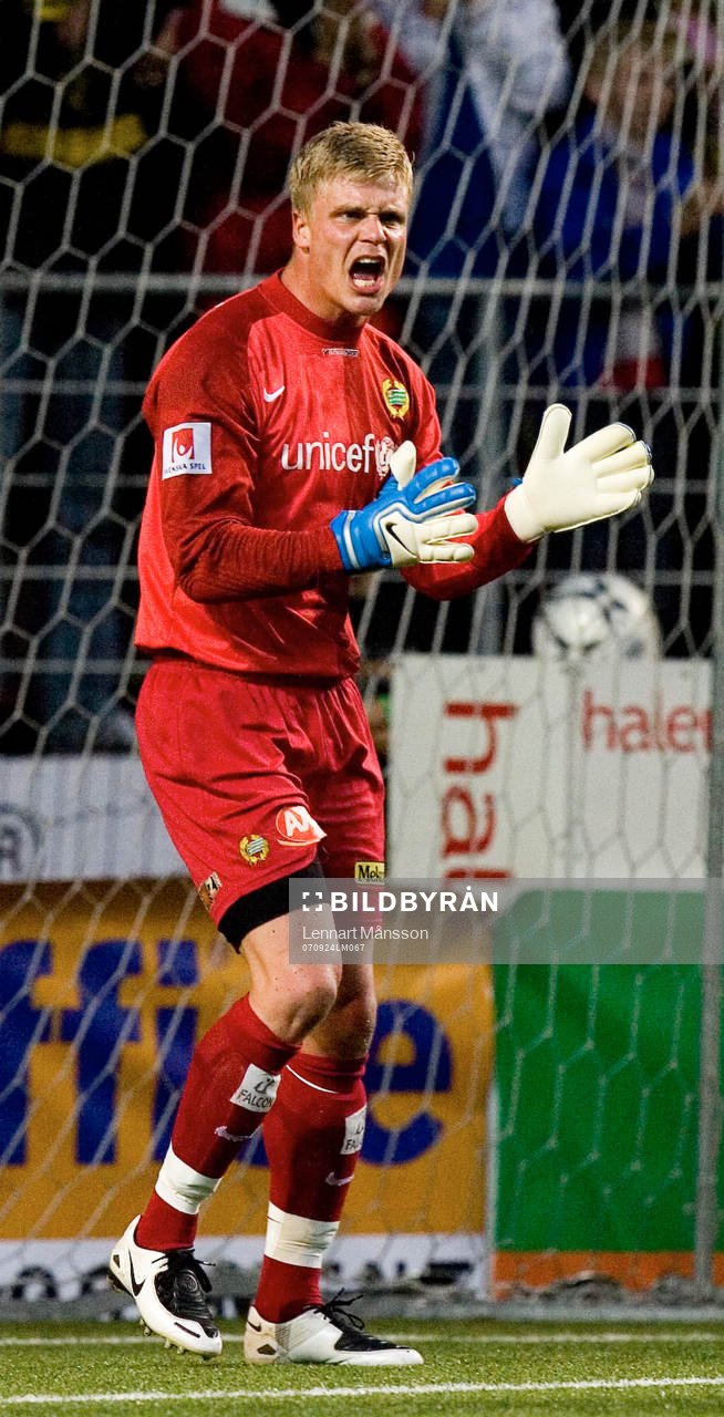 Erland Hellström, målvakt, Hammarby