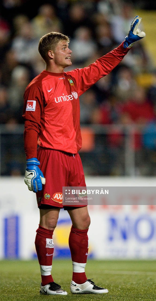Erland Hellström, målvakt