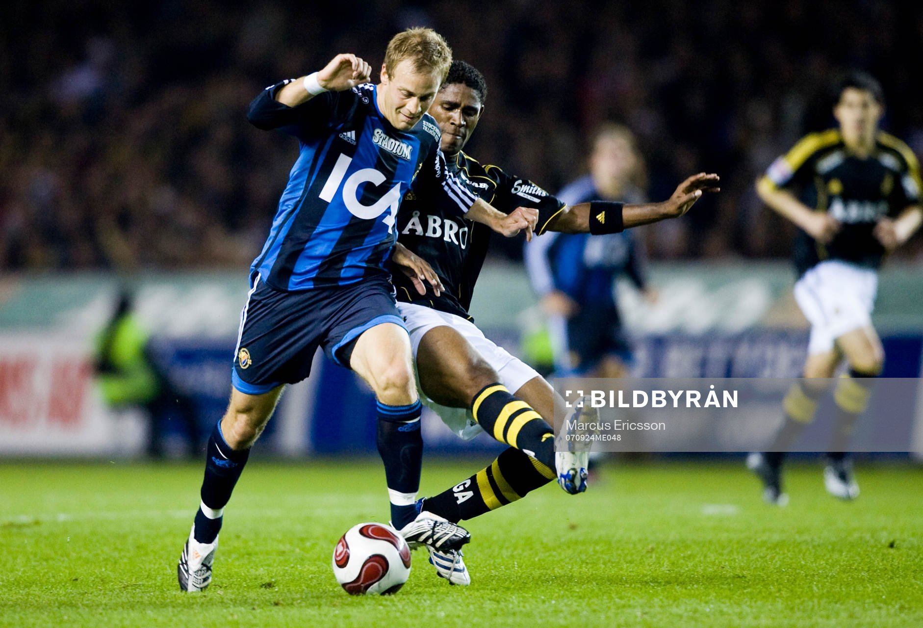 Daniel Sjölund, Djurgården och Khari Stephenson, AIK