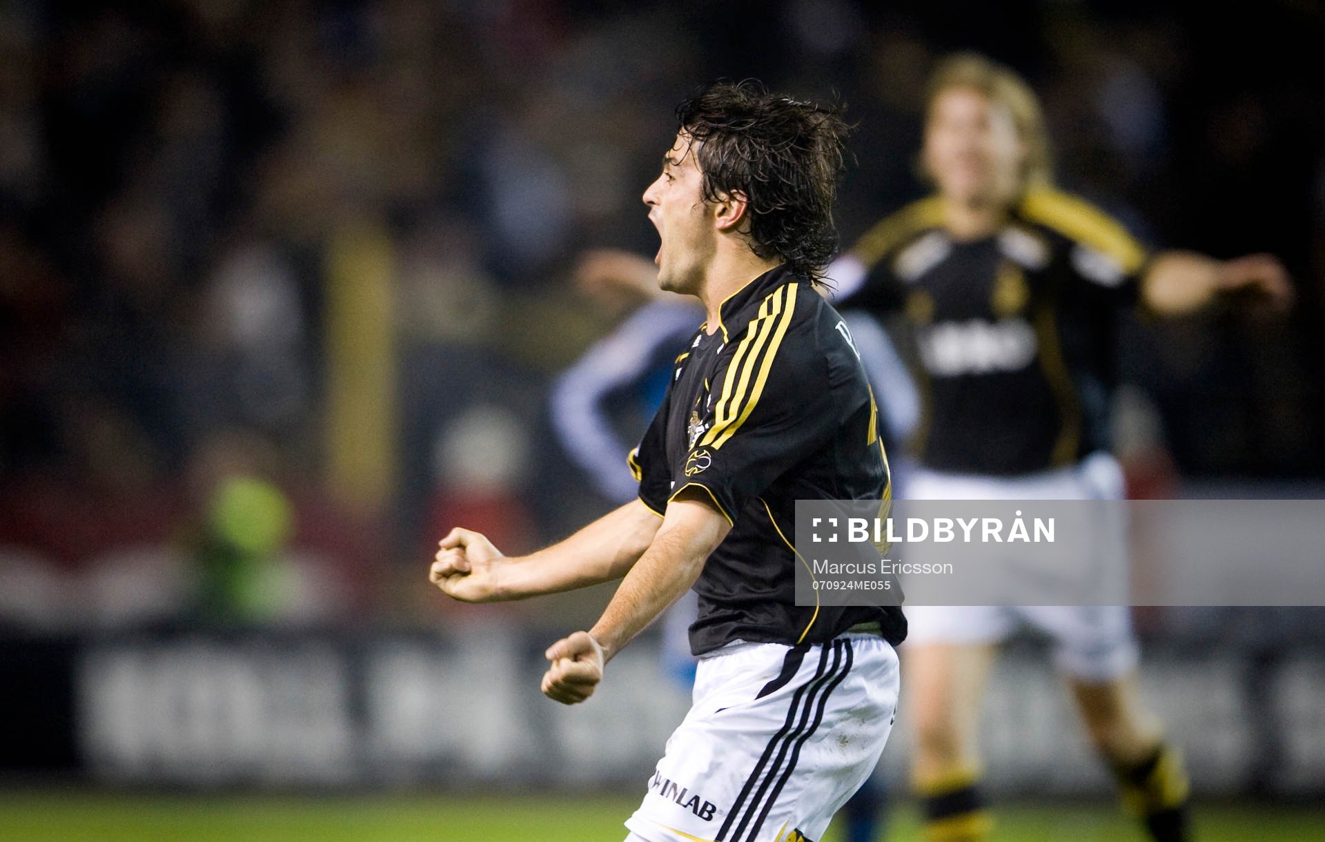  Lucas Valdemarin, AIK, jubel