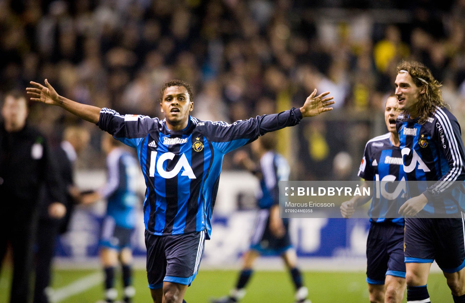  Thiago Quirino Da Silva, Djurgården, jubel