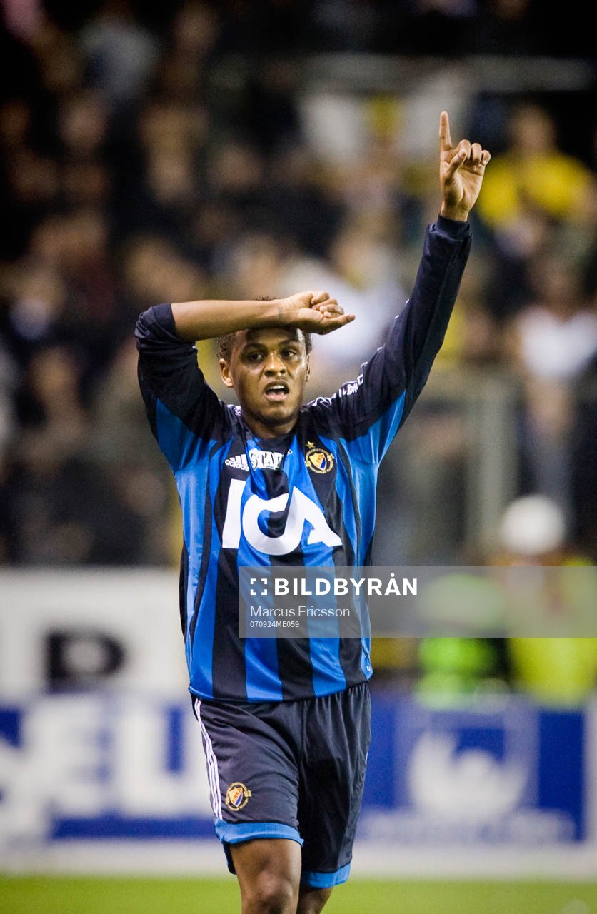  Thiago Quirino Da Silva, Djurgården, jubel
