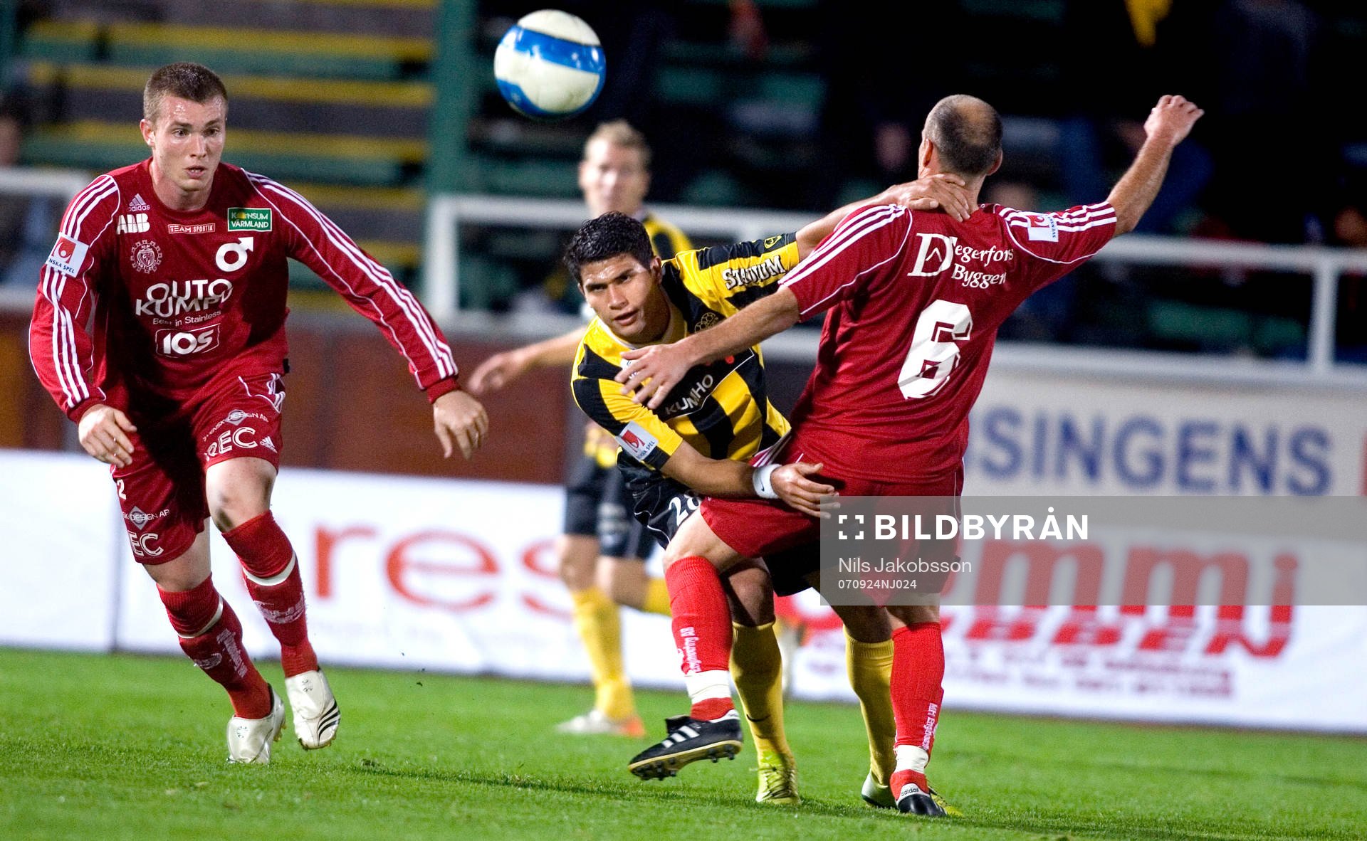 Paulo José de Oliveiera, Häcken, Henrik Berger, Degerfors