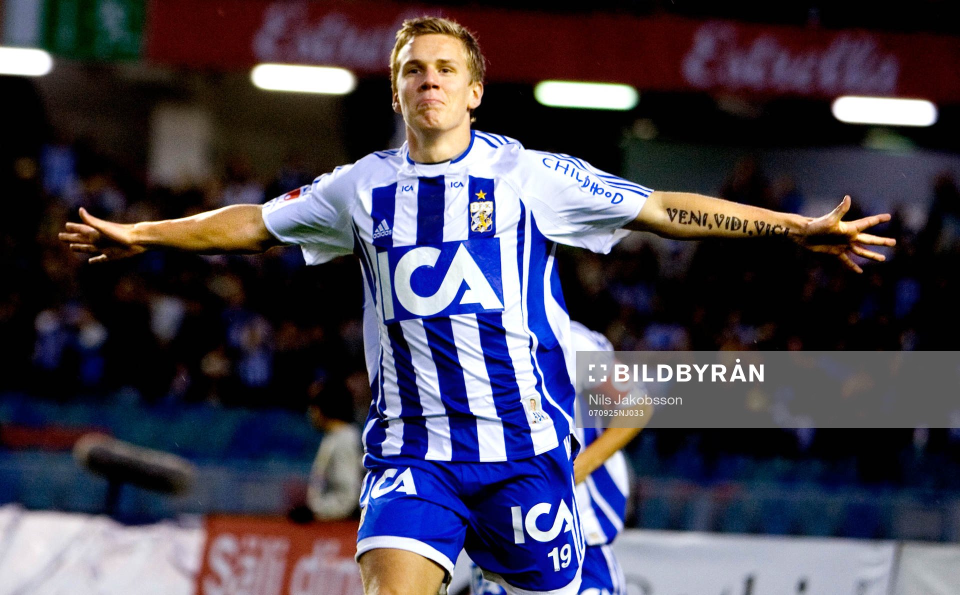 Pontus Wernbloom, Göteborg, jubel