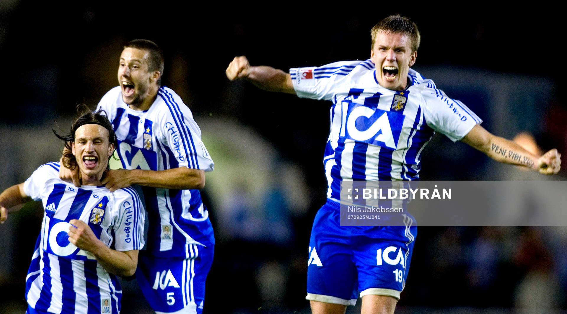 Gustav Svensson, Mattias Bjärsmyr, Pontus Wernbloom,