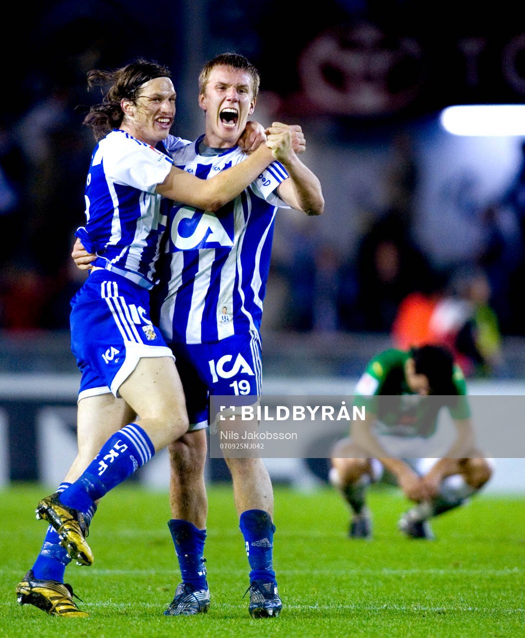 Gustav Svensson, Pontus Wernbloom, Göteborg, jubel