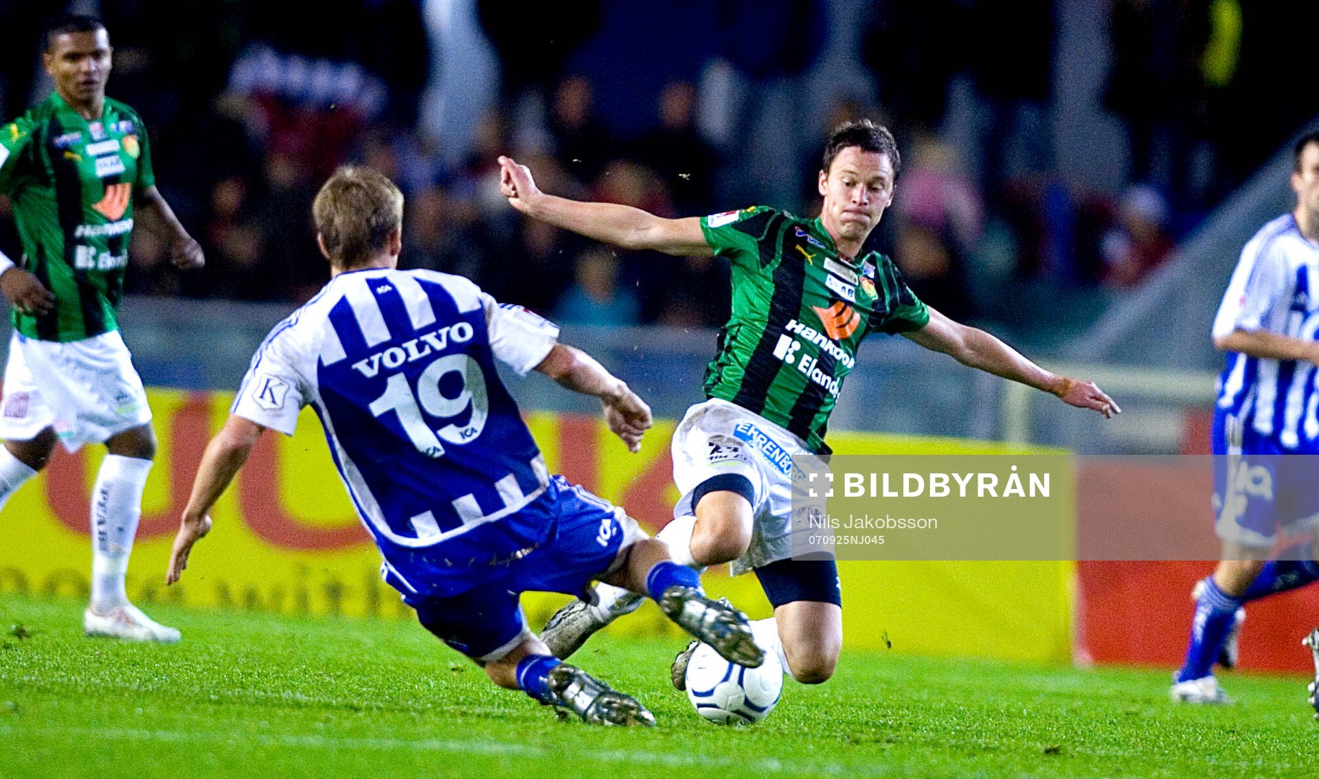 Pontus Wernbloom,  Göteborg, Eyjólfur Hédinsson, GAIS
