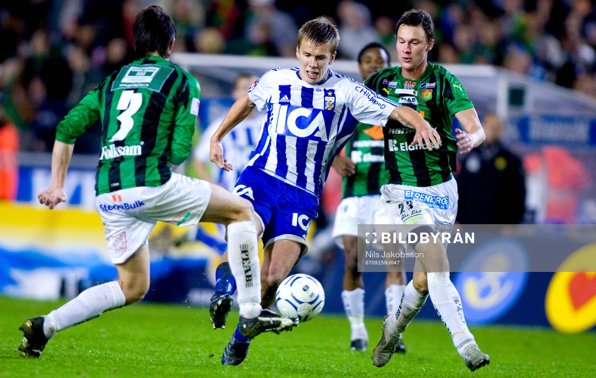 Pontus Wernbloom, Göteborg, Andreas Tobiasson, Eyjólfur