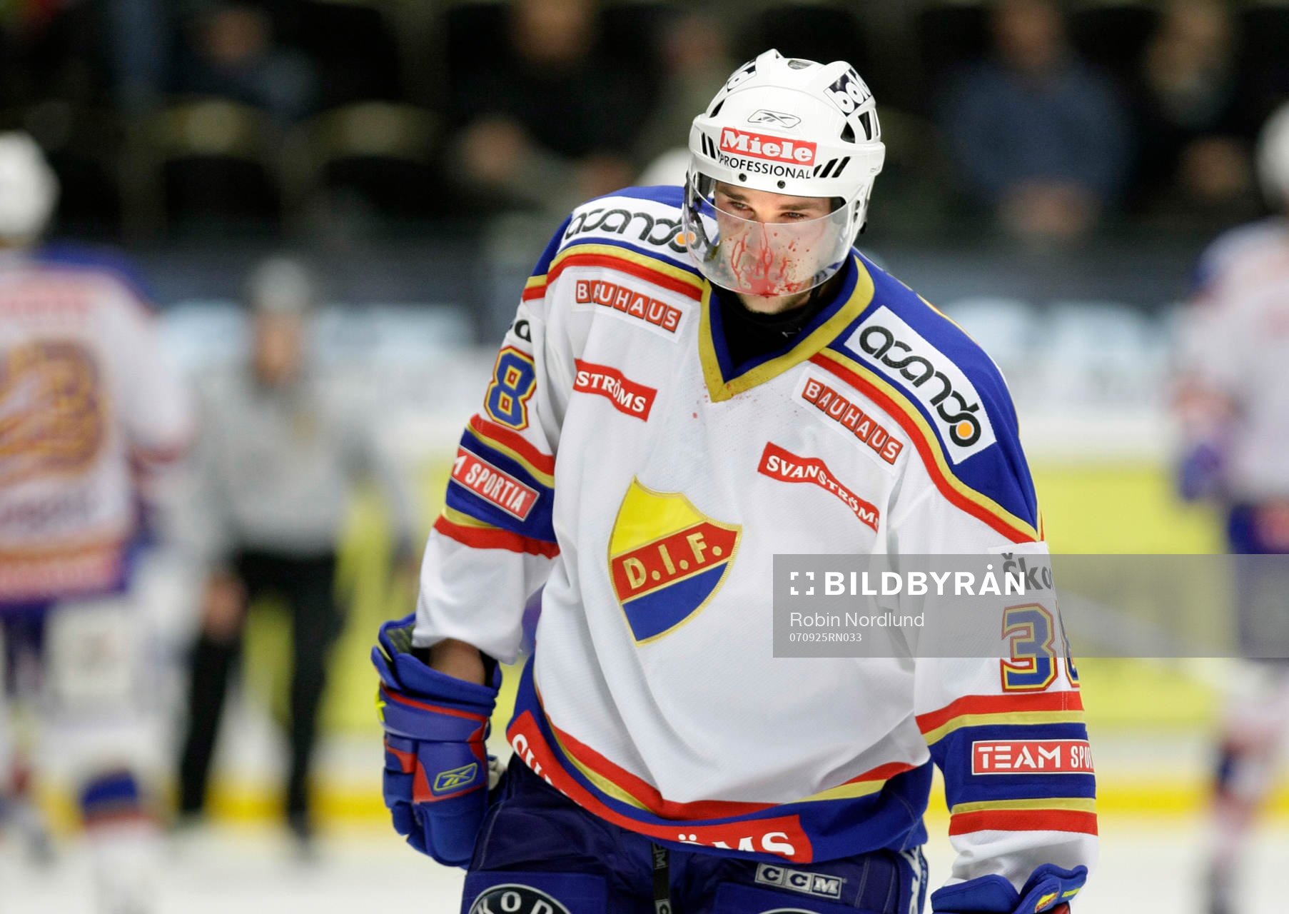 Fredrik Ericson, Djurgården hakas blodig och Per-Åge