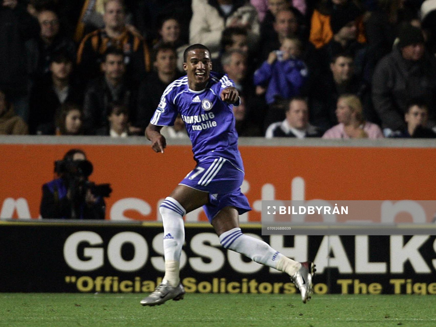Scott Sinclair, Chelsea, jubel