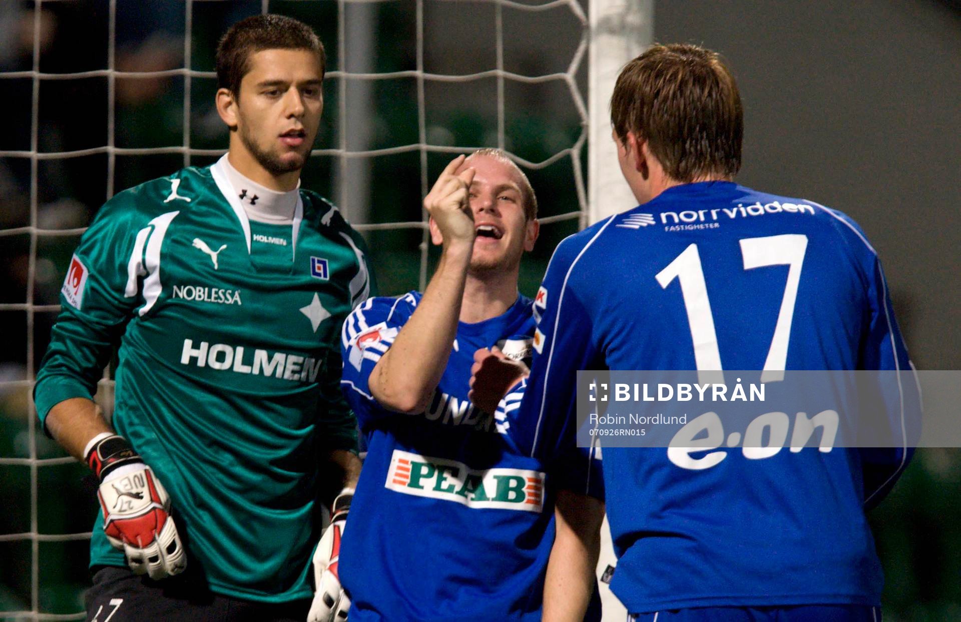 Johan Patriksson, Sundsvall var så här nära att göra