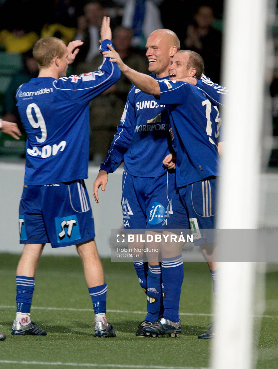 Johan Patriksson, Sundsvall jubel