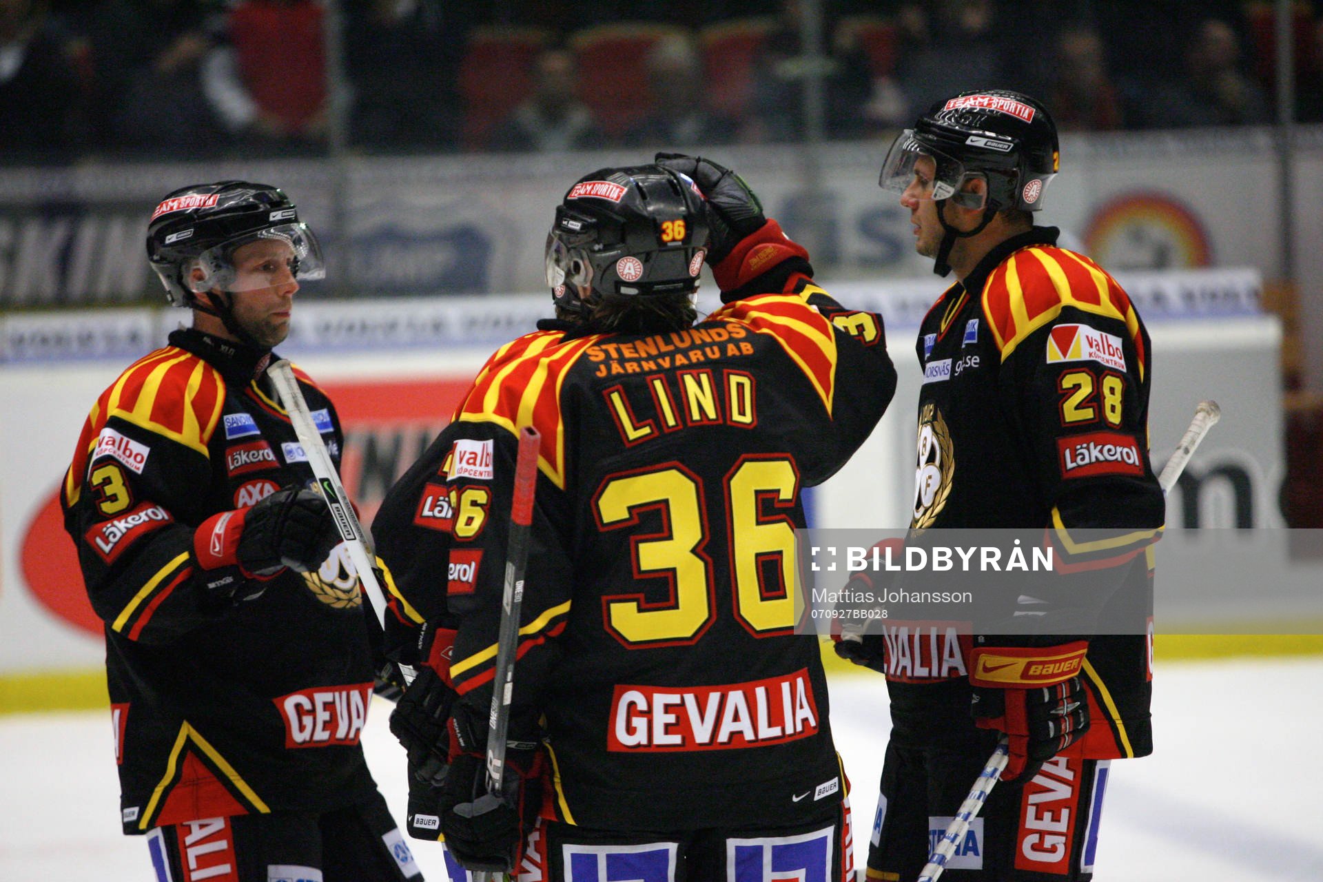 Mikael Lind, Brynäs, jubel, glädje