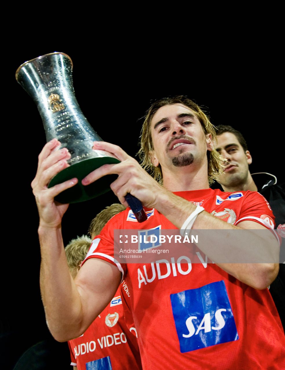 2-0 och Kalmar är cupmästare. César Sántin, Kalmar.