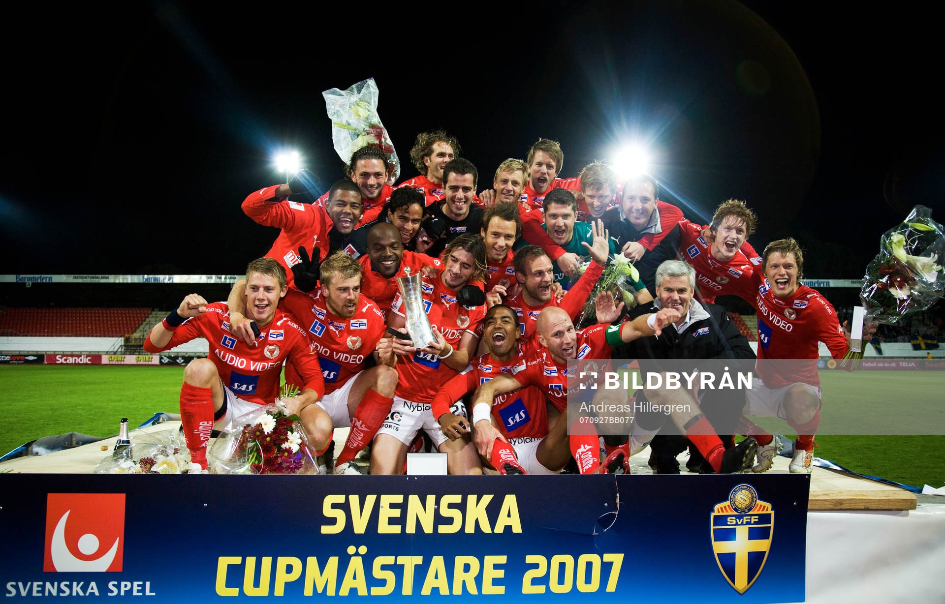 2-0 och Kalmar är cupmästare. Jubel, glädje