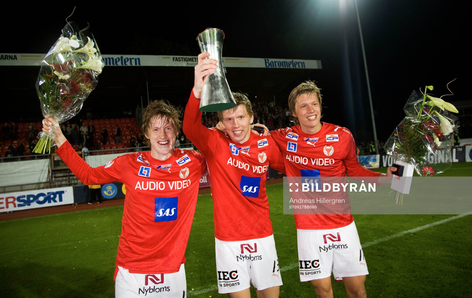   2-0 och Kalmar är cupmästare, Rasmus Elm, David Elm, Viktor Elm, Kalmar. pokal, jubel, glädje.
