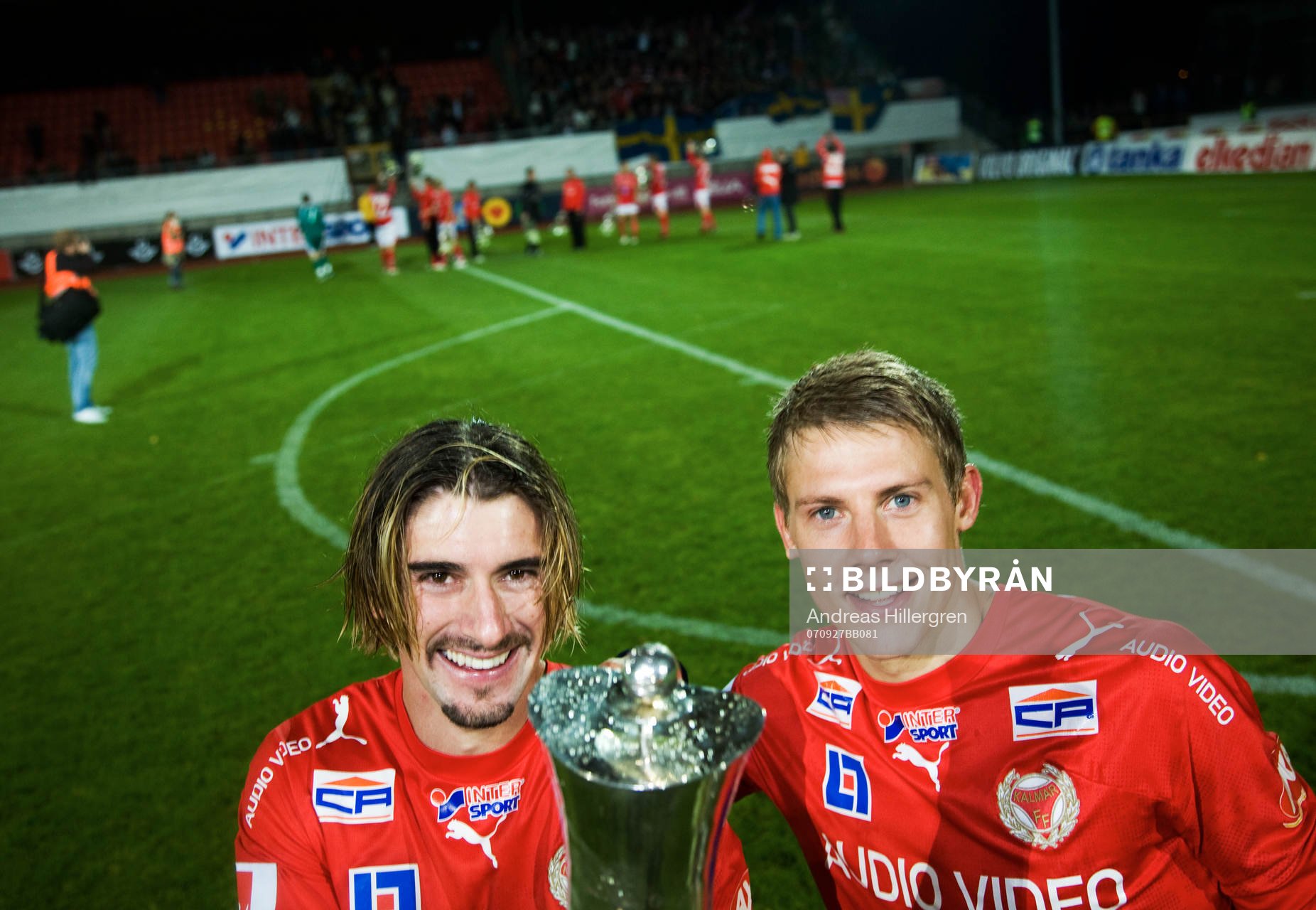 2-0 och Kalmar är cupmästare. Patrik Ingelsten och César