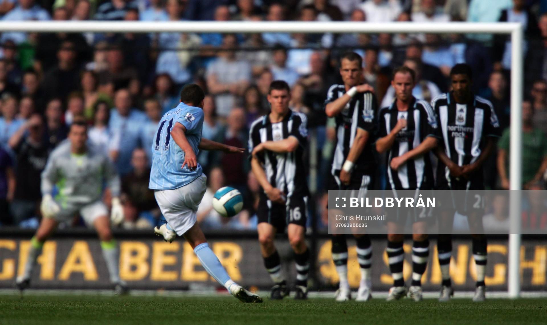 Fotboll, Premier League (Engelsk Liga), Manchester City v