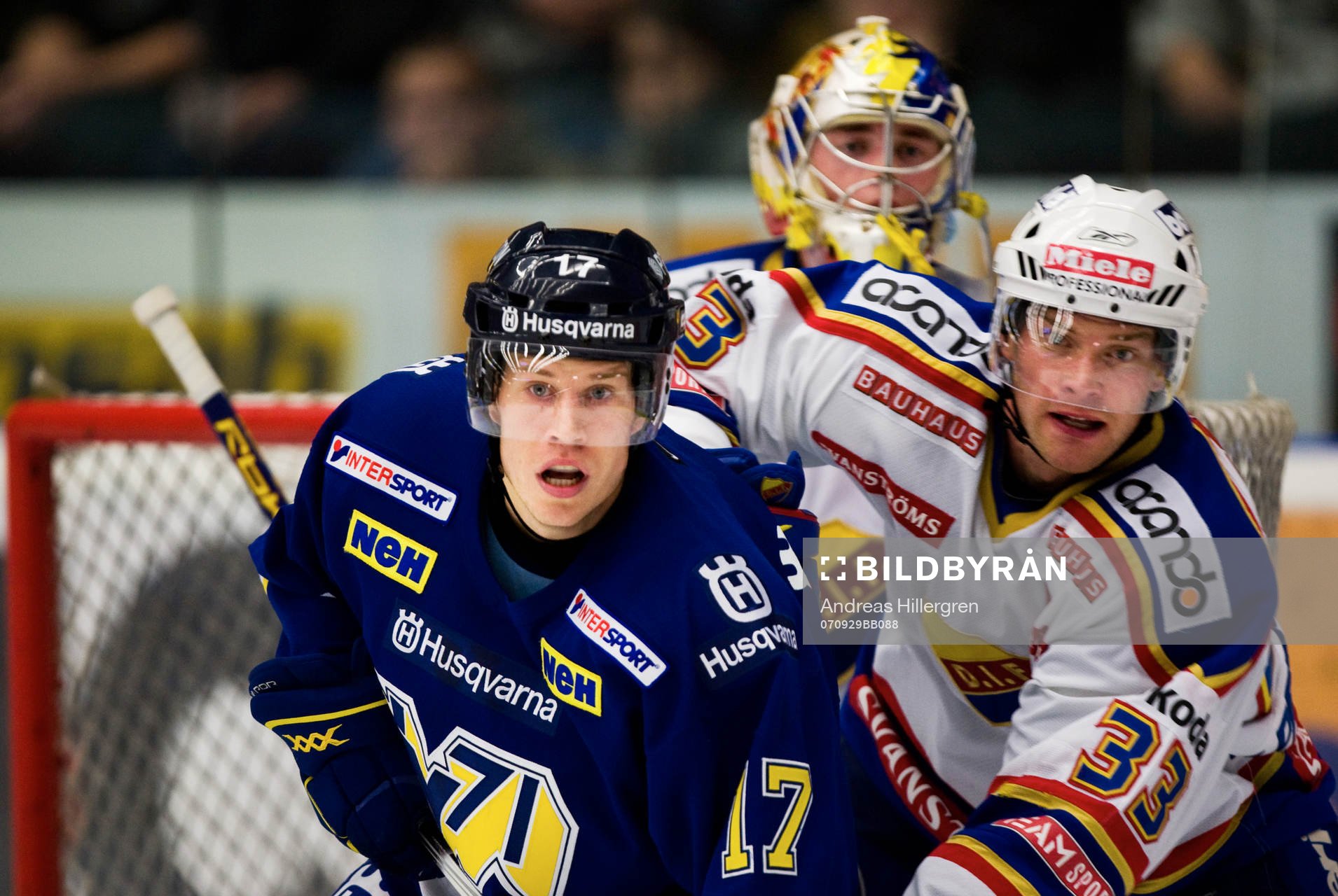 Andreas Falk, HV71, Timmy Pettersson 0ch Daniel Larsson,