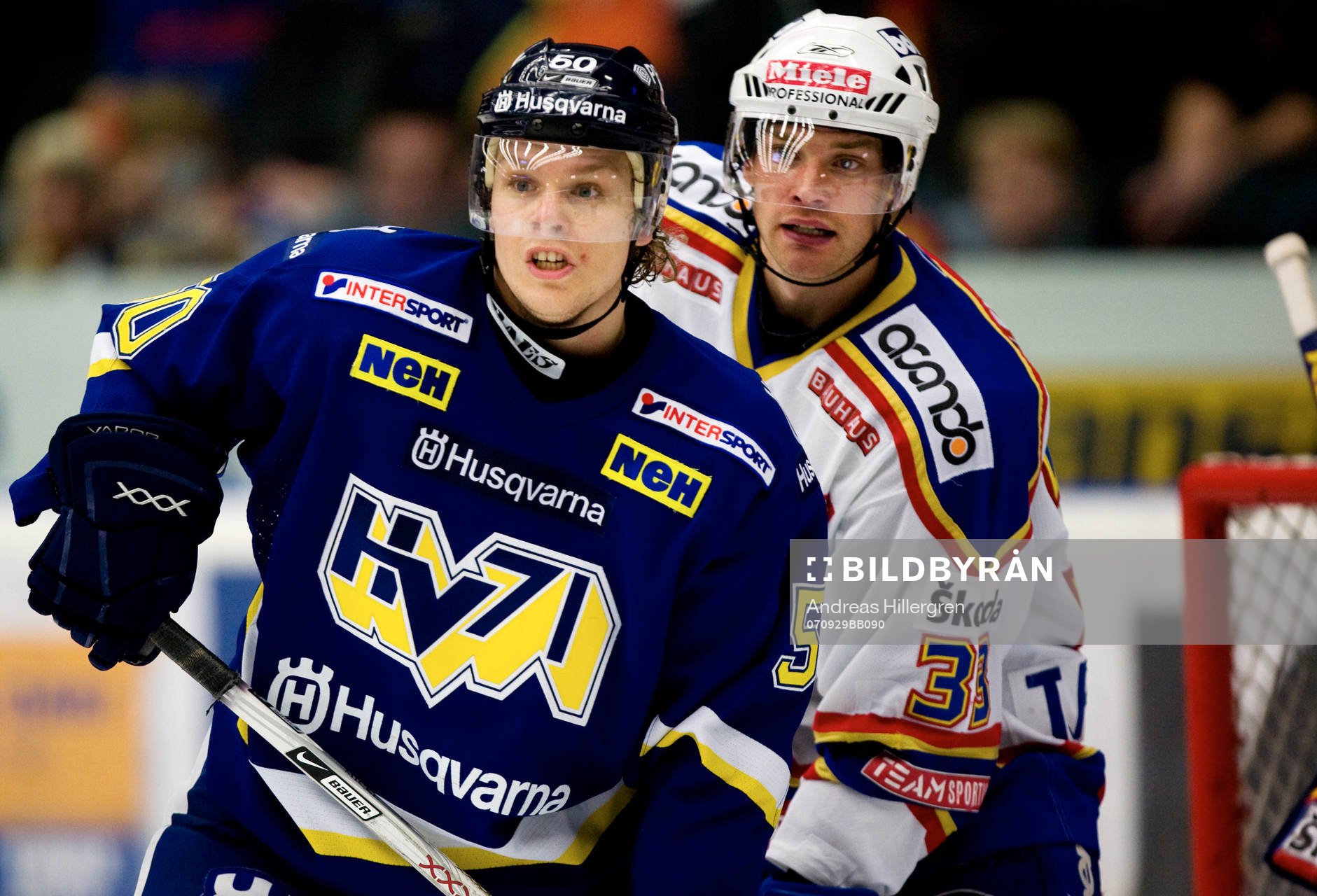 Andreas Jämtin, HV71 och Timmy Pettersson, Djurgården