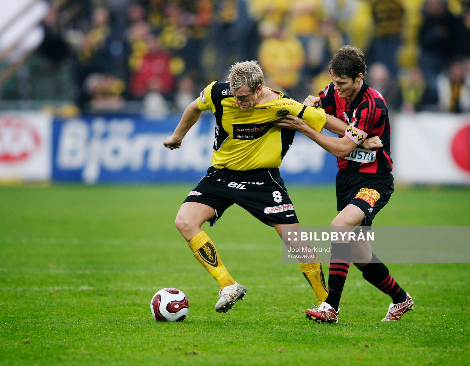 Mathias Svensson, Elfsborg och Håkan Malmström,