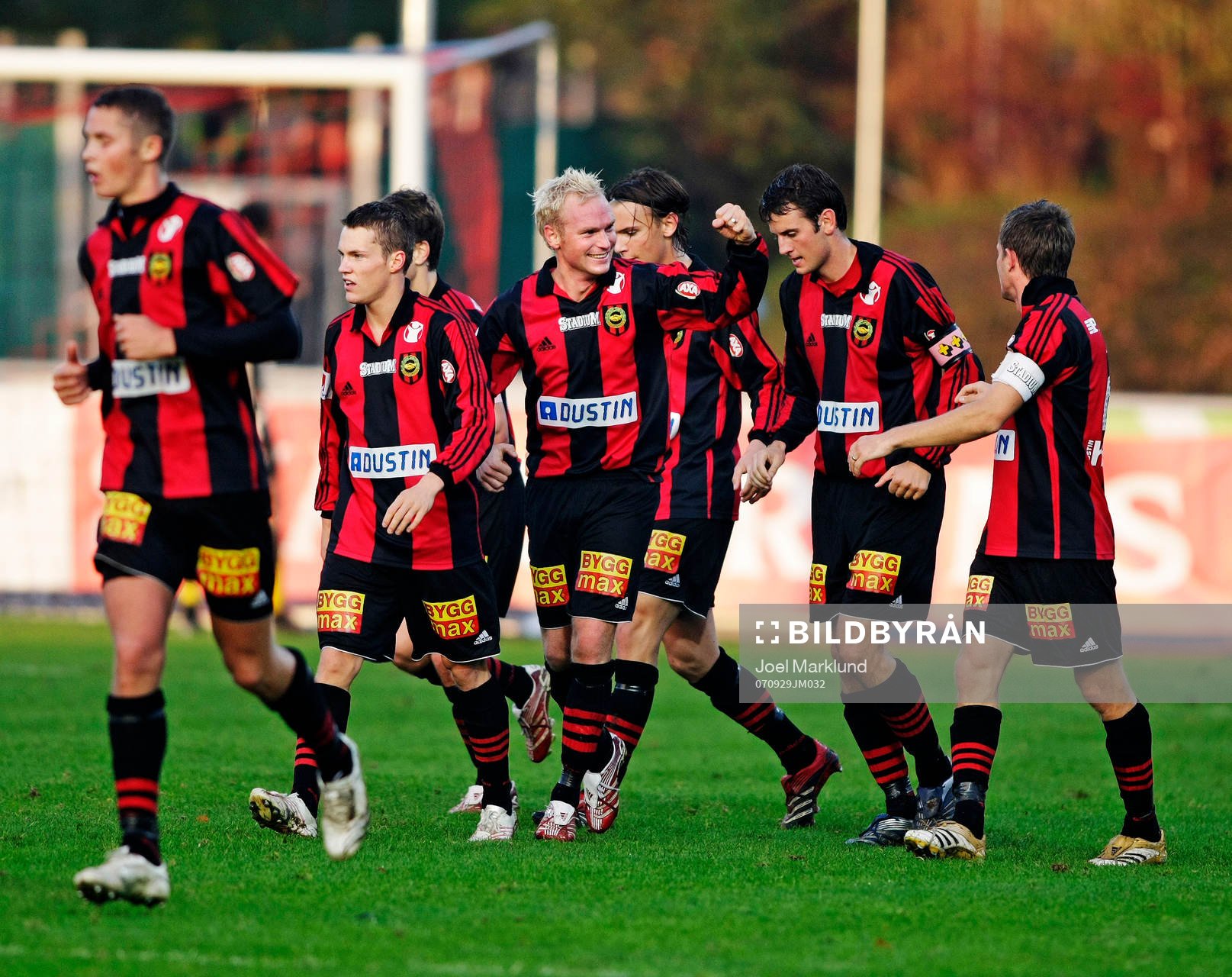 Martin Ekström, Brommapojkarna, gjorde 1-1