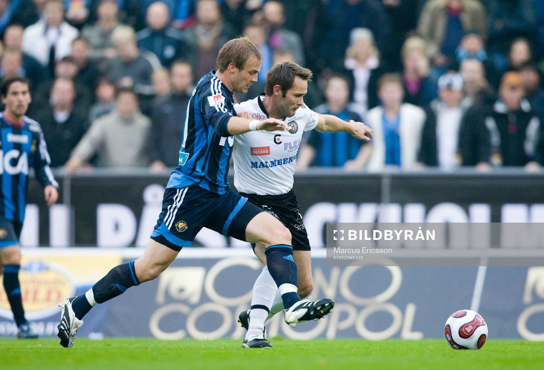 Daniel Sjölund, Djurgården och Lars Larsson, Örebro