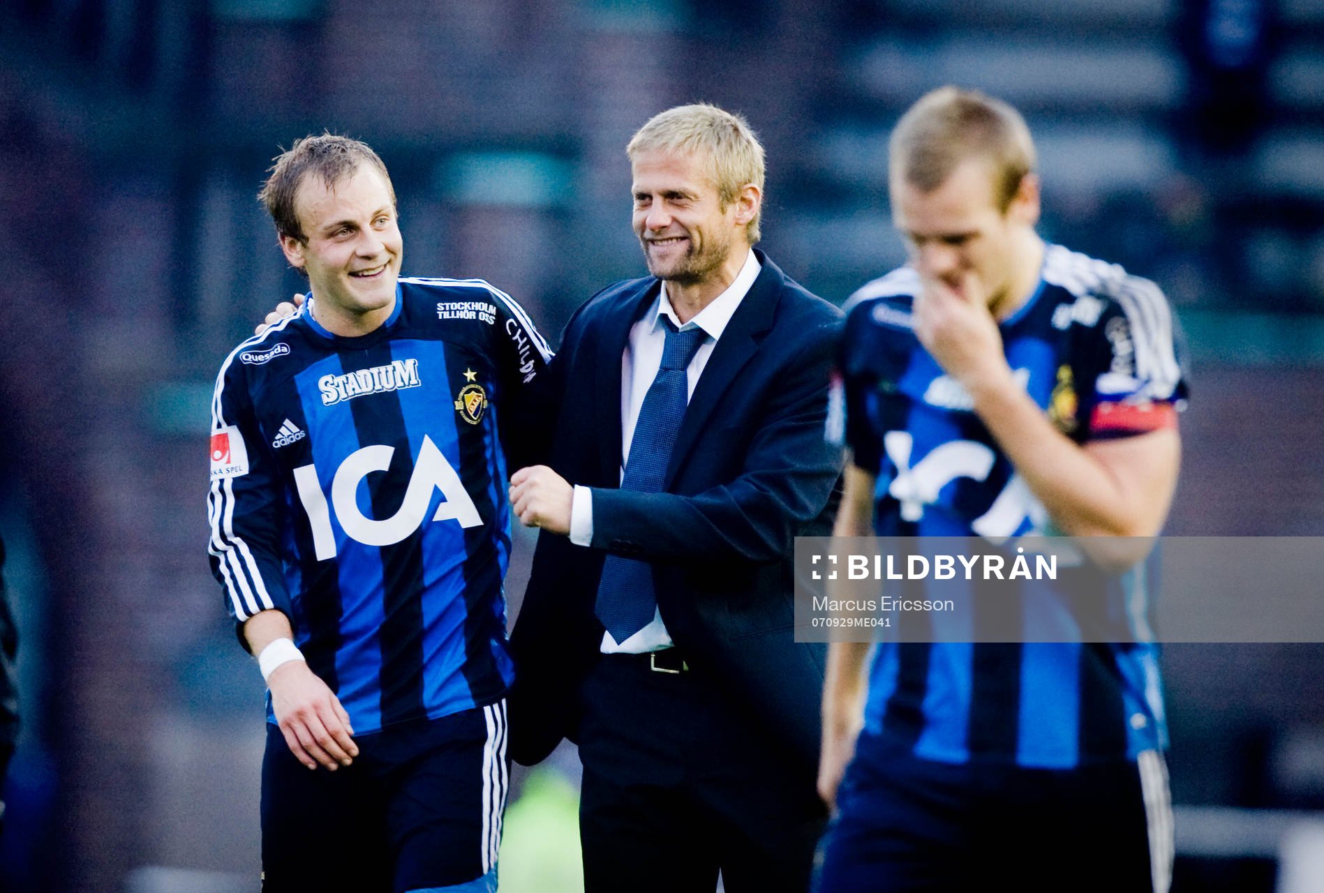 Daniel Sjölund och Siggi Jónsson, Tränare Djurgården,