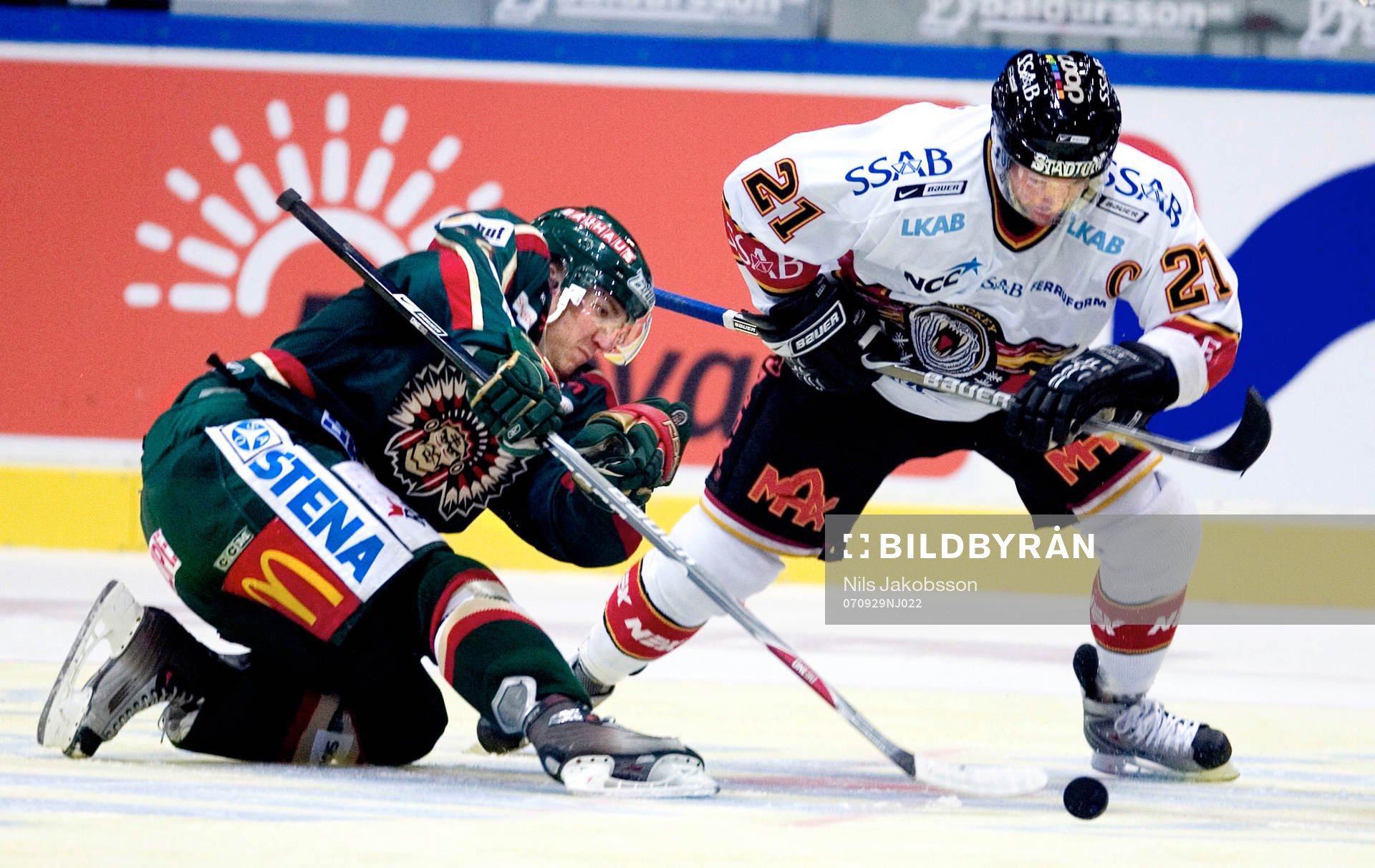 Jonas Nordquist, Frölunda, Anders Burström, Luleå