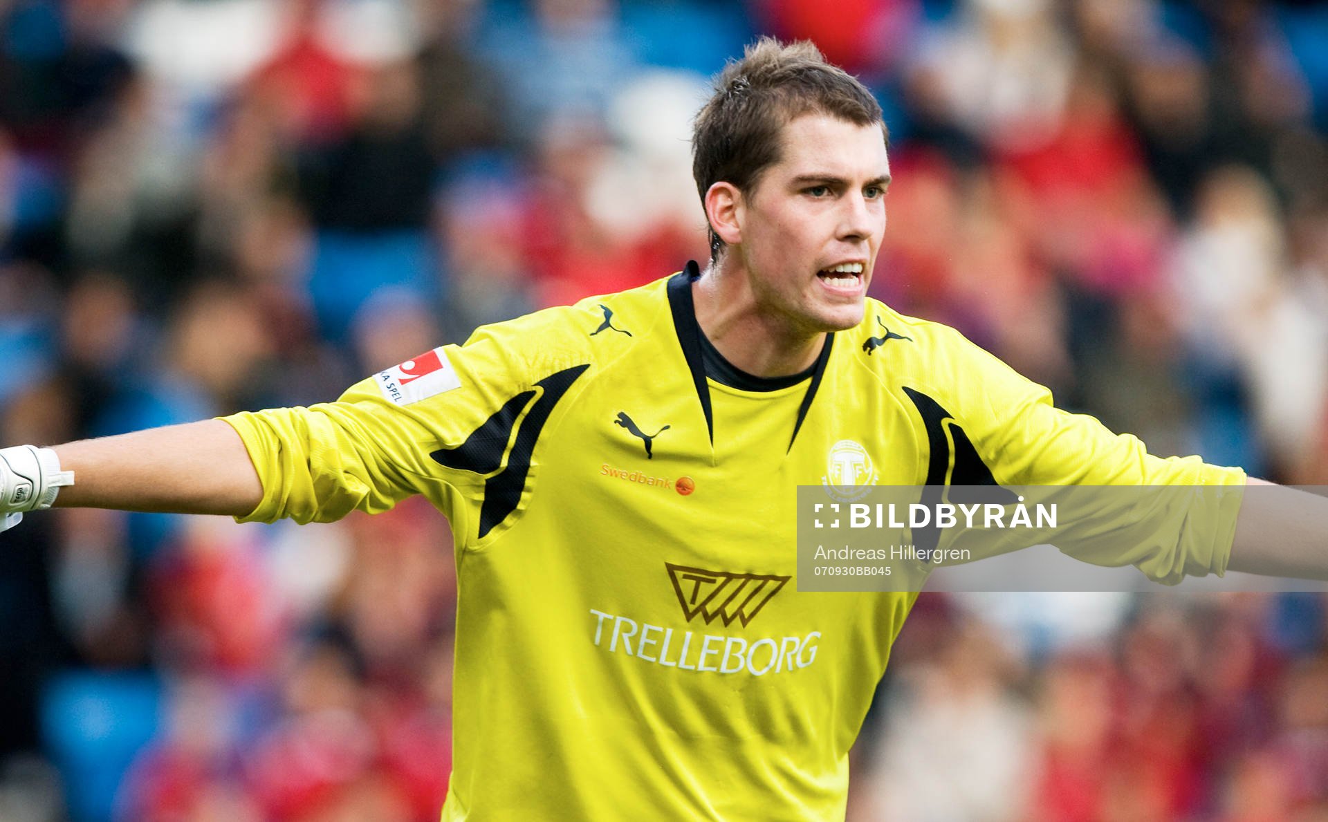 Marcus Sahlman, målvakt, Trelleborg