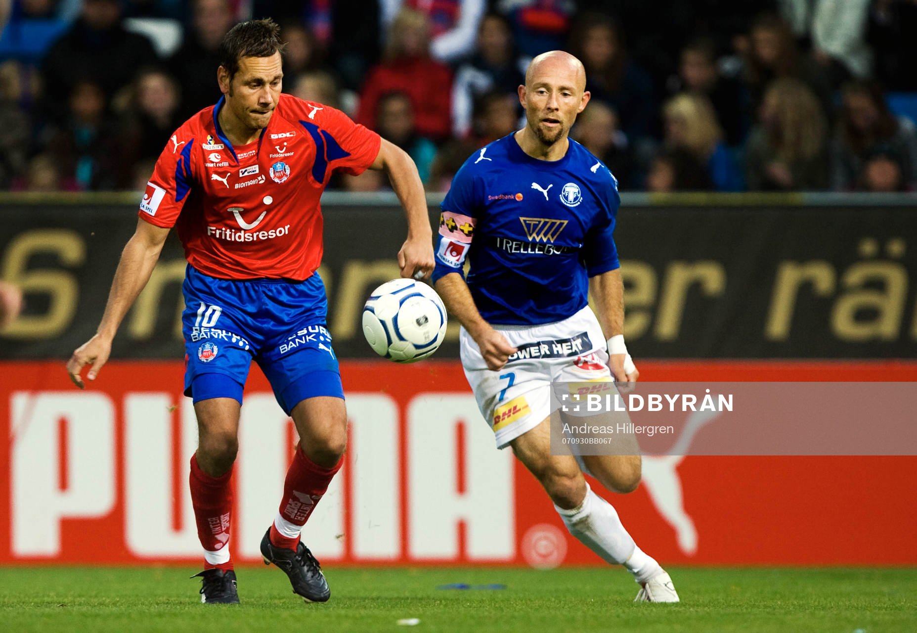 Marcus Lantz, Helsingborg och Mattias Thylander, Trelleborg