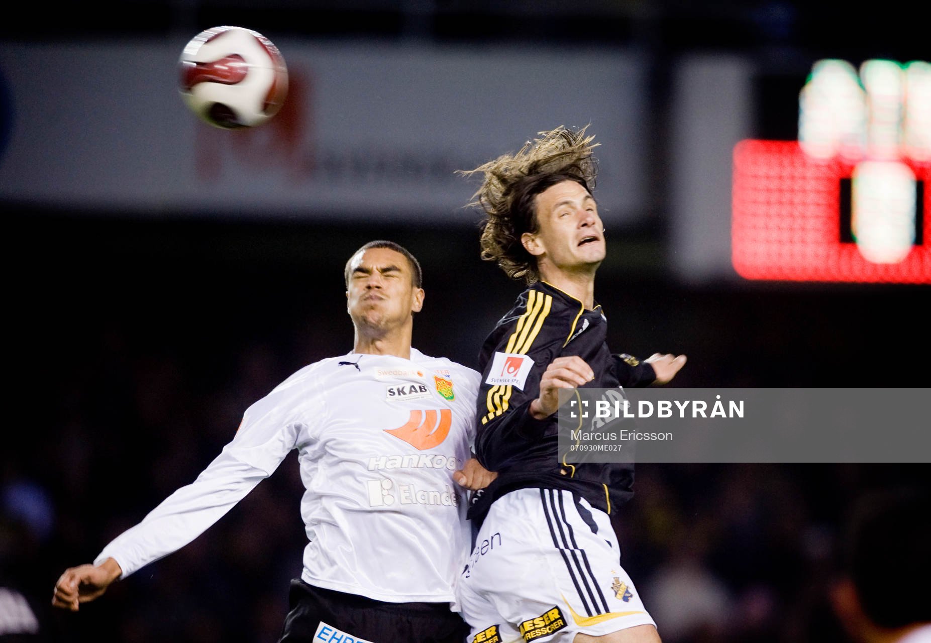 Bobbie Friberg da Cruz, GAIS och Ivan Obolo, AIK