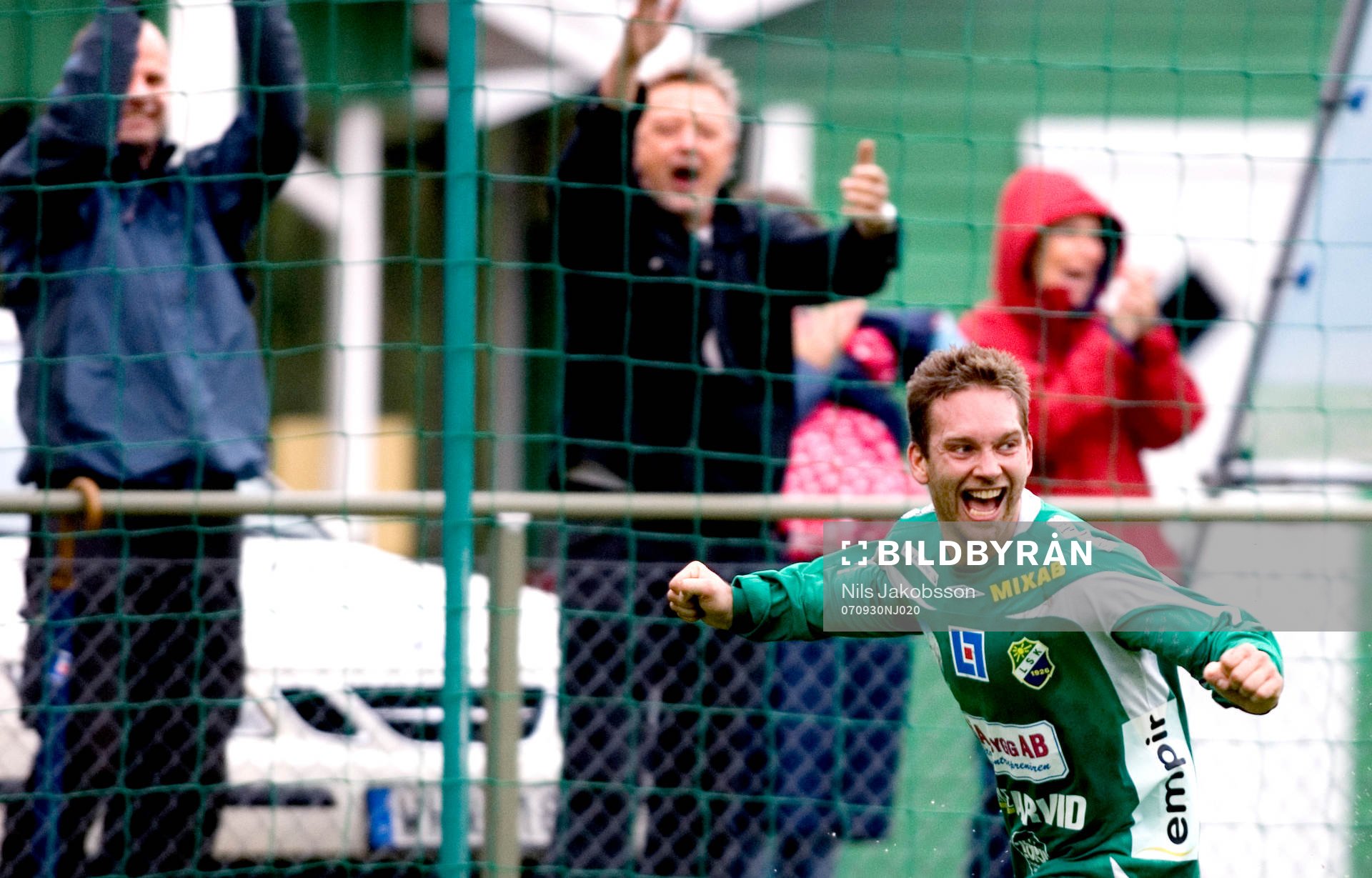 Andreas Kristoffersson, Ljungskile, jubel