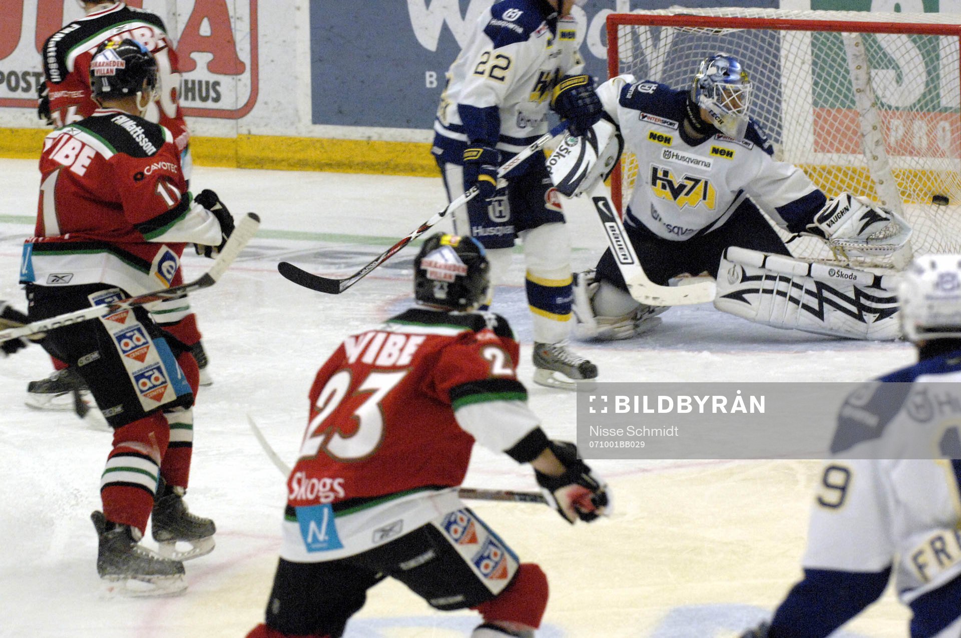 Moras Eric Beaudion ökar Moras ledning till 2-0 förbi