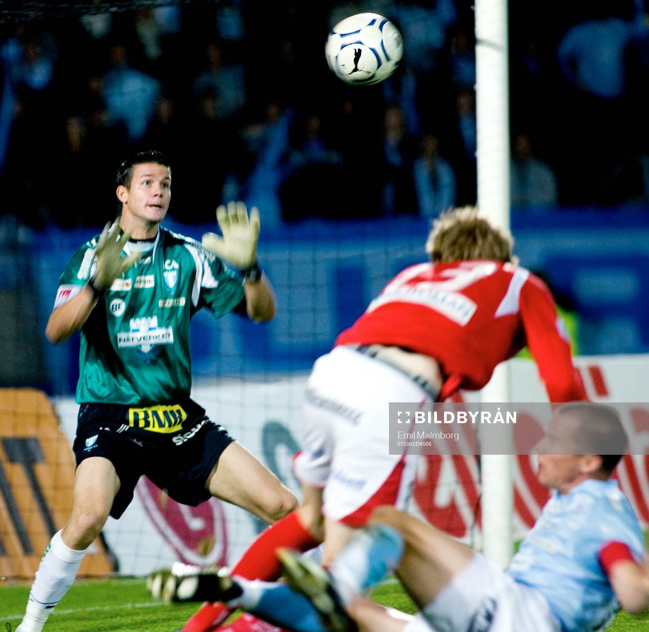 Jonas Sandqvist, målvakt, Malmö