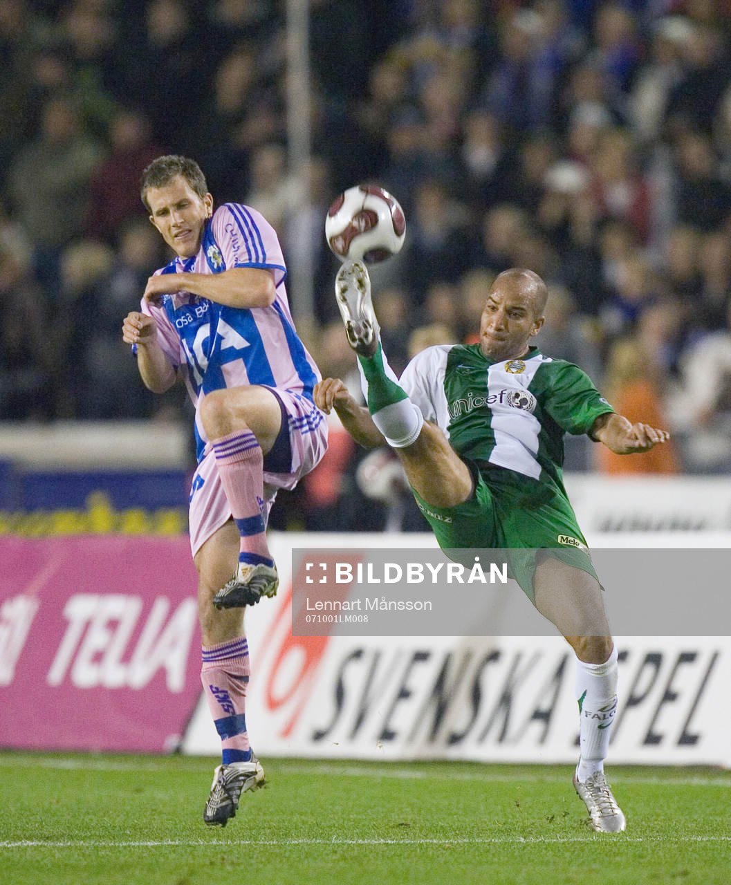 Tobias Hysén och José Monteiro