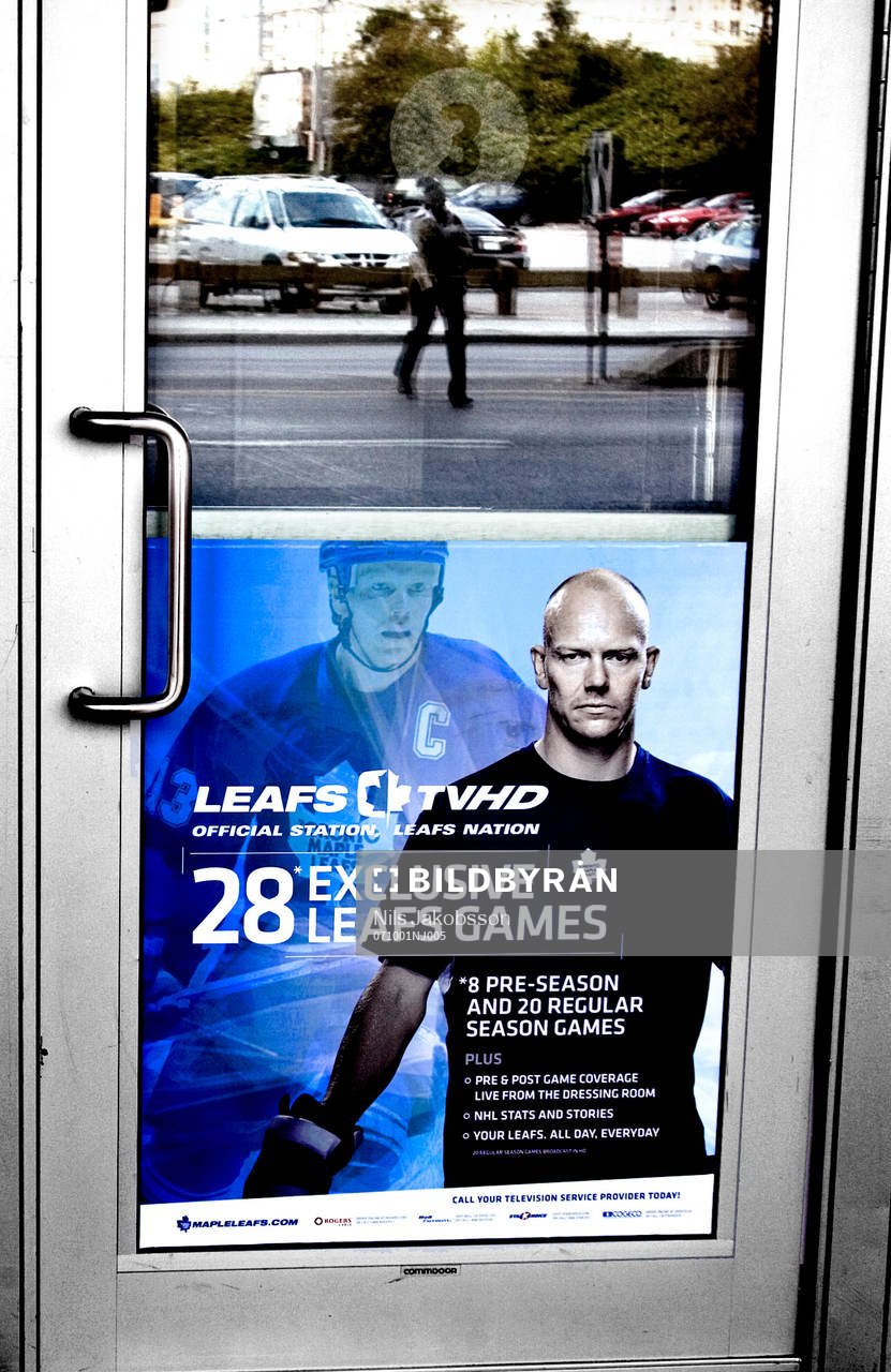 Ishockey, NHL, Toronto Maple Leafs, Mats Sundin, affisch