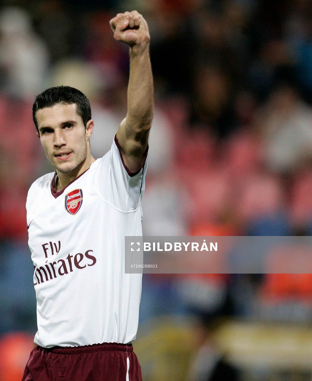 Robin Van Persie, Arsenal (Jubel)