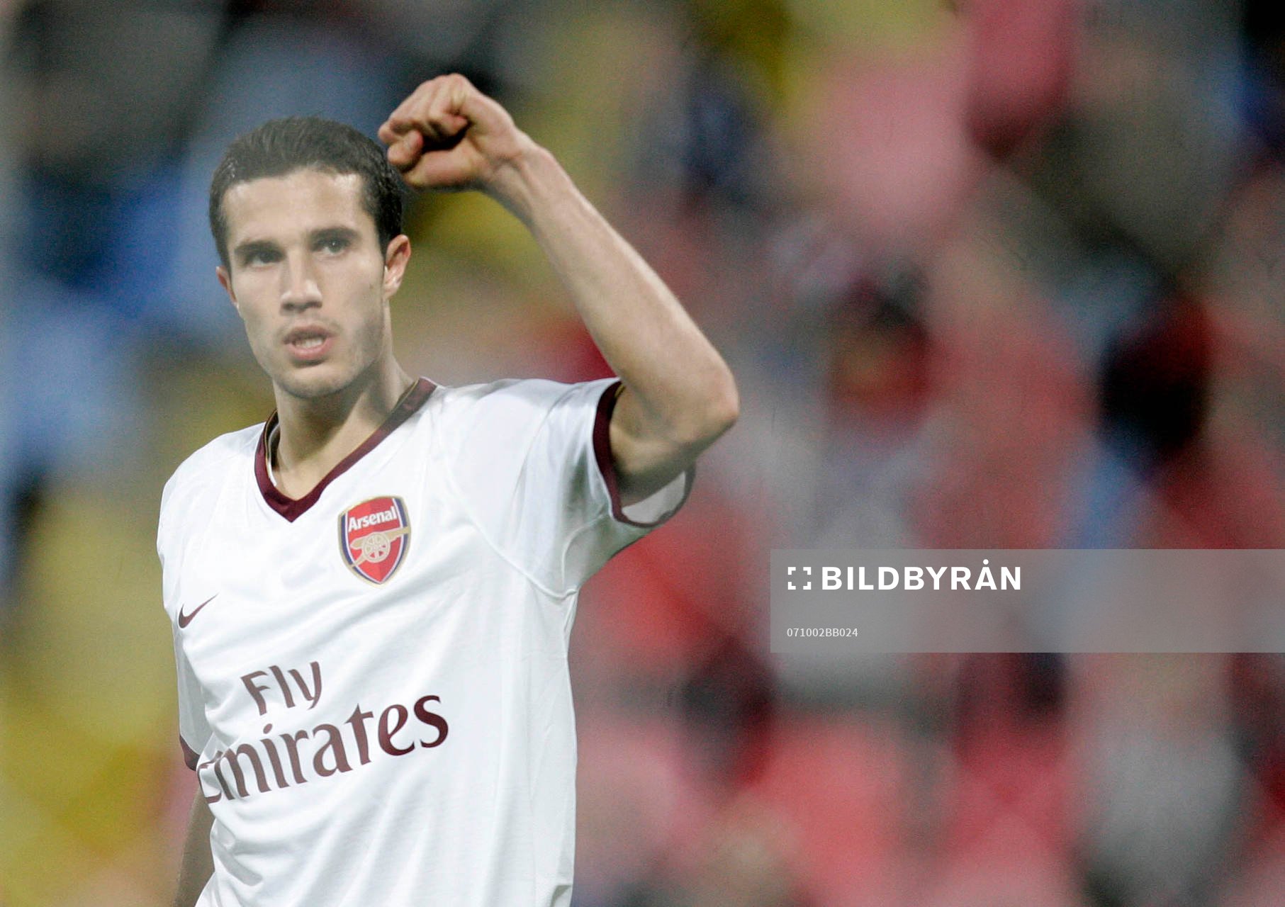 Robin Van Persie, Arsenal och Ovidiu Petre, Steaua Bukarest