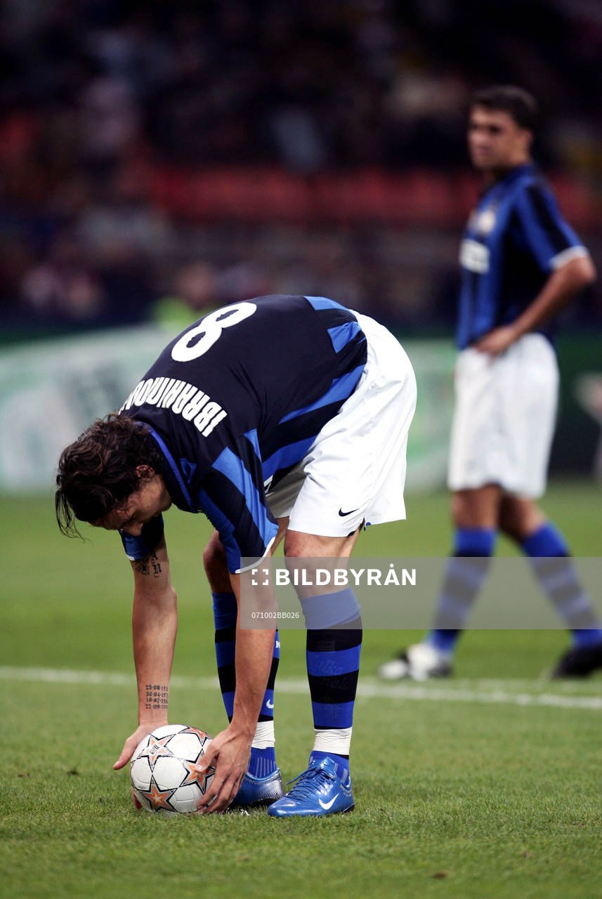 Zlatan Ibrahimovic, Inter, straff